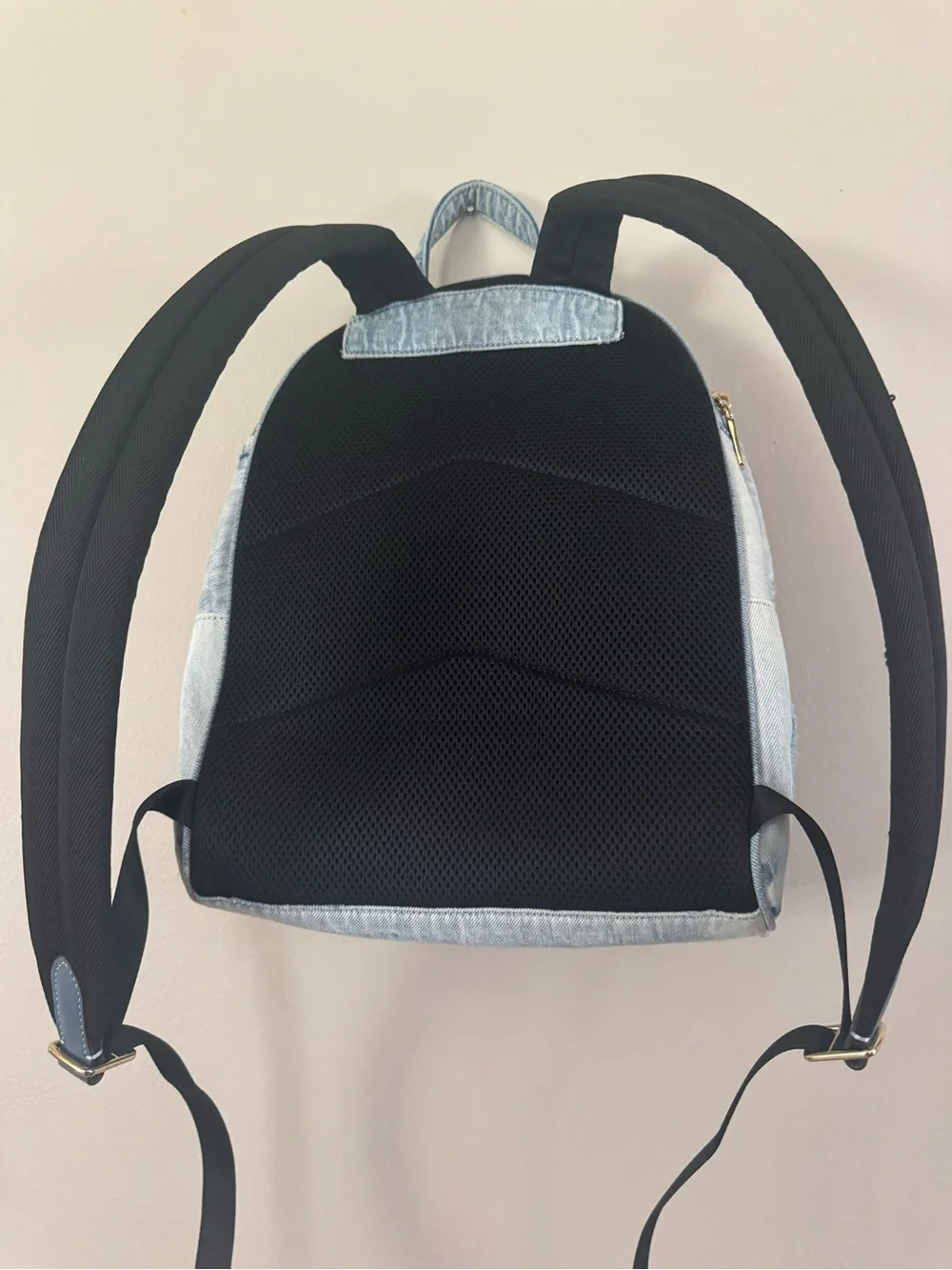 Coach Taylor Denim Blue Backpack